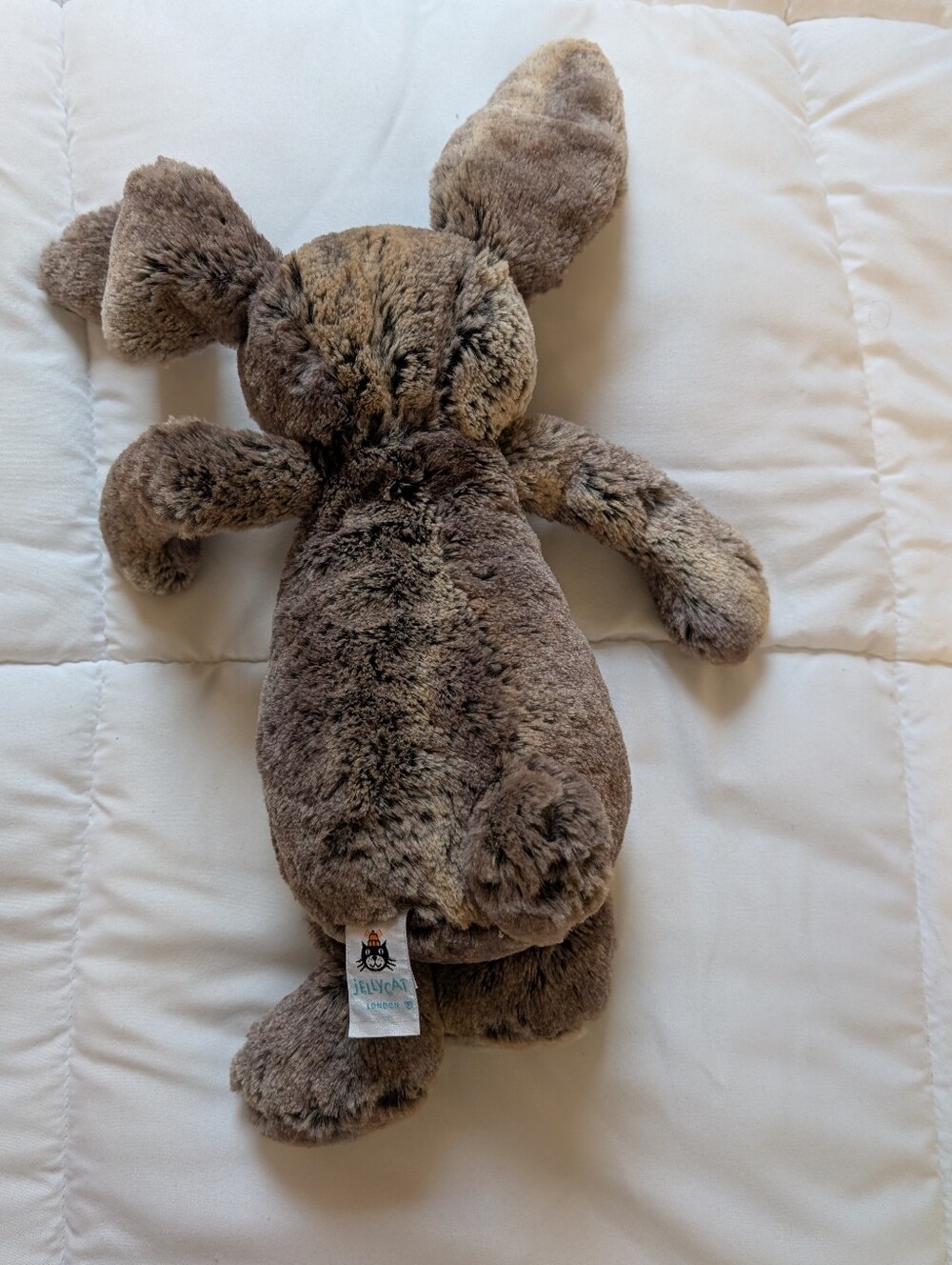 Jellycat London Bashful Woodland Bunny Stuffed Animal - Soft Plush Rabbit Sz M - Picture 2 of 12